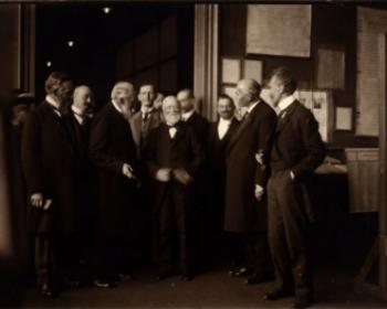 Click to enlarge Andrew Carnegie at Palais Mondial